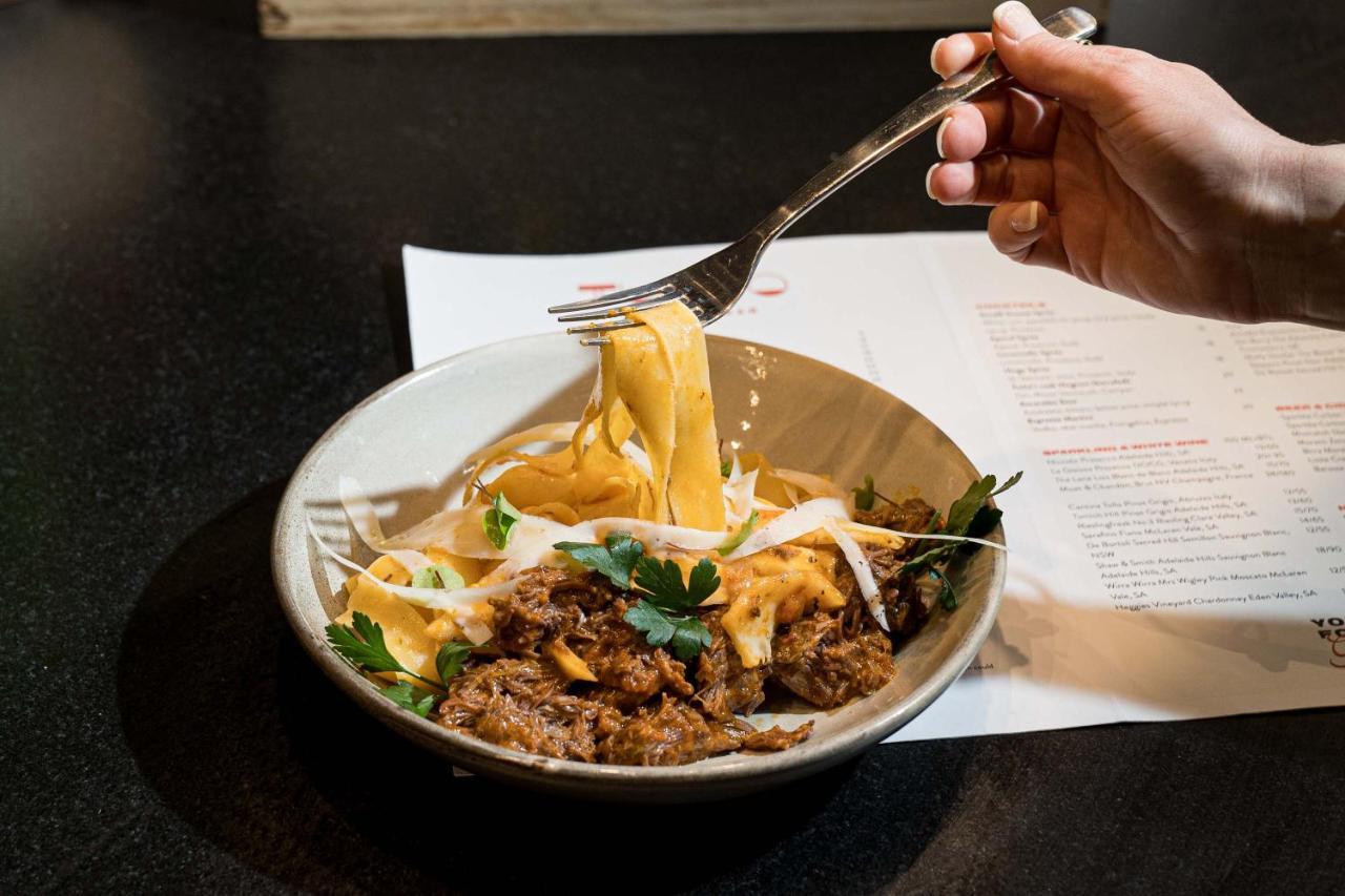 Peppers Waymouth Hotel Adelaide Exteriör bild A bowl of chili at the 2018 Texas Book Festival